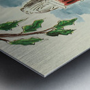 Kemp Littlepage 1960s West Virginia University Campus Art Metal print