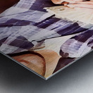 1950s card game Metal print