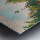 Flower Vendor Before The Madeleine Church Paris V Metal print