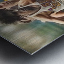 1969 LSU vs. USC Basketball Pistol Pete Art Metal print