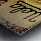 1980s ucla football helmet cart Metal print