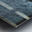 1928 drake creighton football blizzard art Metal print