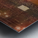 1920s purdue indiana state basketball art Metal print