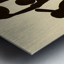 1920s Three Sport Art Metal print