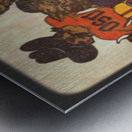 Big 8 Conference Mascots Art Metal print