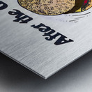 1970s mcdonalds basketball ad Metal print