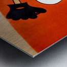 1950 New York Giants Baseball Remix Metal print