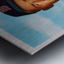 1954 Ted Williams Baseball Card Wall Art Metal print