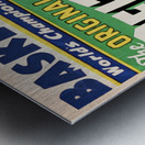 1930s original celtics basketball art Metal print