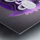 Vintage Northwestern Wildcat Cartoon Art Metal print