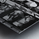 1942 Mighty Mouse Cartoon Art II Metal print