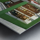 1950s kitchen art Metal print