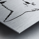 1957 art by hp Metal print