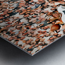 1971 Colorado vs. Oklahoma Football Art Metal print