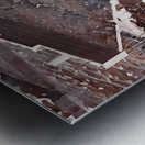 1980s byu football stadium art  Metal print