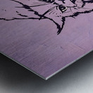 Vintage 1950s Kansas State Wildcat Metal print