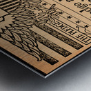 1944 Pledge of Allegiance Metal print