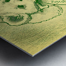 1950s Baylor Teddy Bear Art Metal print