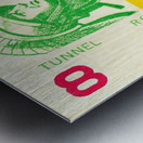 1966 USC vs. Notre Dame Football Ticket Art Metal print