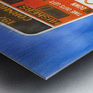 1977-78 Nebraska Cornhuskers Scoreboard Art Metal print