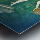 Pistol Pete Maravich Rookie Art Metal print