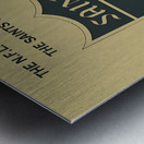 1967 NFL Newest Team New Orleans Saints Metal print