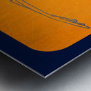 1950s auburn art Metal print