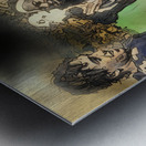 1984 Auburn Night Game Football Art Metal print