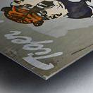 1984 Tiger Tough Metal print