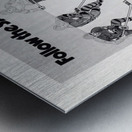 1971 Buffalo Sabres WKBW TV 7 Ad Metal print