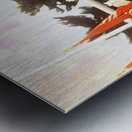 1972 Mighty Sound of Maryland Marching Band Art Metal print