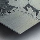 Early 1900s Football Sketch Metal print