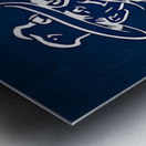 1947 Ole Miss Colonel Reb Football Art Metal print