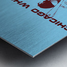 Chicago White Sox Baseball Poster Fine Art Metal print