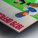 1979 chicago cubs wrigley field program Metal print