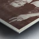 1981 Larry Bird Cigar Photo Wall Art Metal print