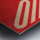 OhioStadiumReservedSeatOSUBuckeyesTicketStubArtPoster Metal print