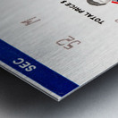 1984 NBA All-Star Game Ticket Wall Art Metal print