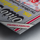 1982 Ohio State vs. Purdue Program Cover Art Metal print