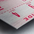 1982 Sun Bowl North Carolina Win Metal print