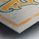 1982 Oakland Athletics vs. Minnesota Twins Ticket Art Metal print