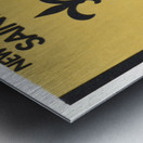 1985 New Orleans Saints vs. Eagles Ticket Canvas Metal print