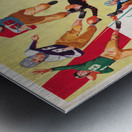 1942 Iowa Pre-Flight vs. Notre Dame | Row 1 Metal print