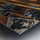 1951 Miller Beer Advertisement Art Metal print