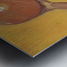 1956 Golden Background Vintage Basketball Player Art Metal print