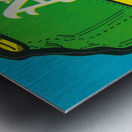 1981 Oakland Athletics Fleer Decal Sticker Metal Sign Metal print