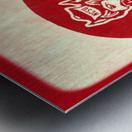 1979 North Carolina State Football Helmet Art Metal print