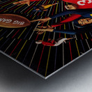 1951 Cal vs. Stanford Football Program Cover Art Metal print