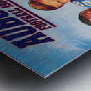 1987 Auburn Tigers Football Cover Art Metal print