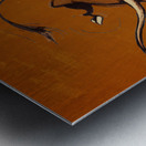 1957 Texas Longhorns Remix Art Metal print